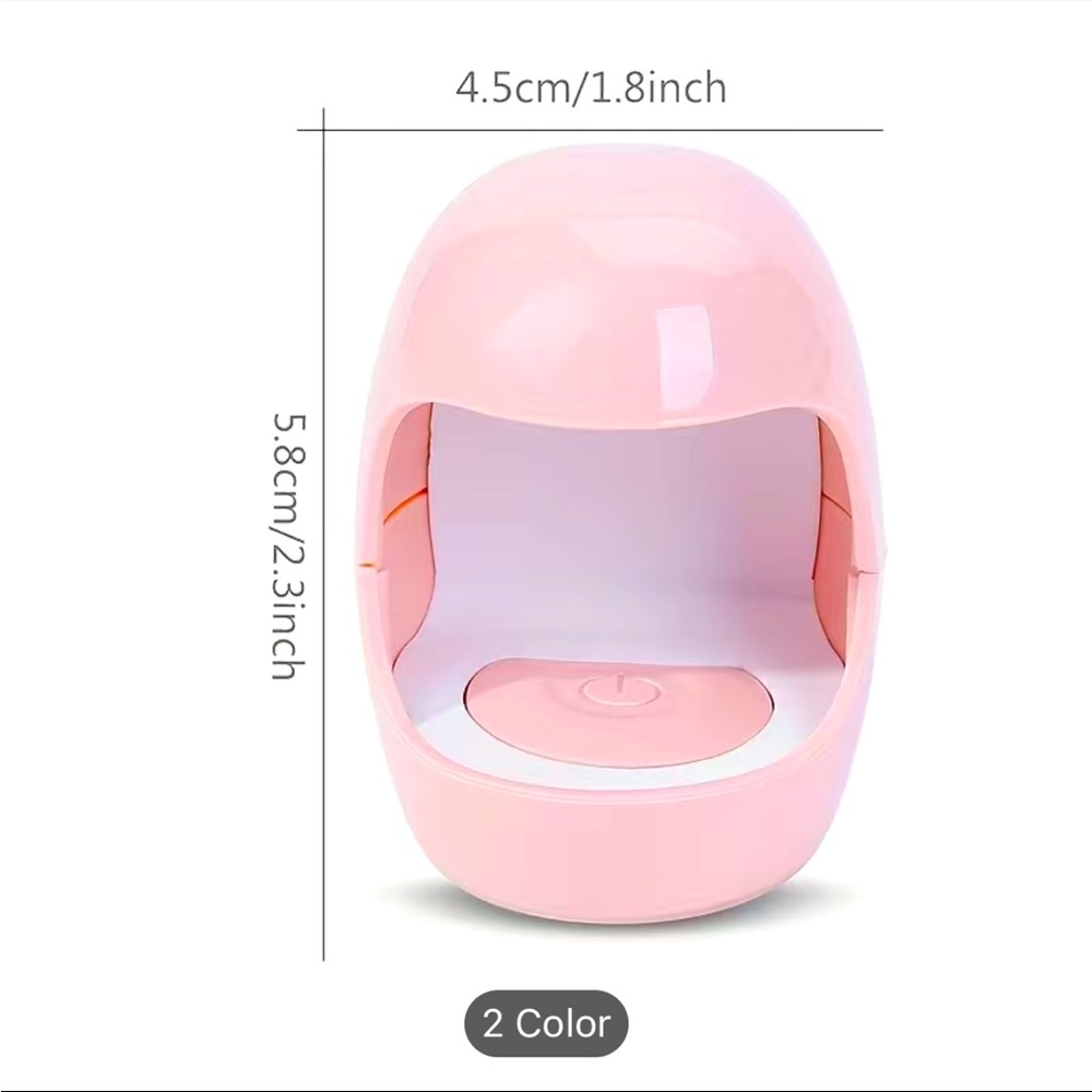 Led gel acrylic nail light tool